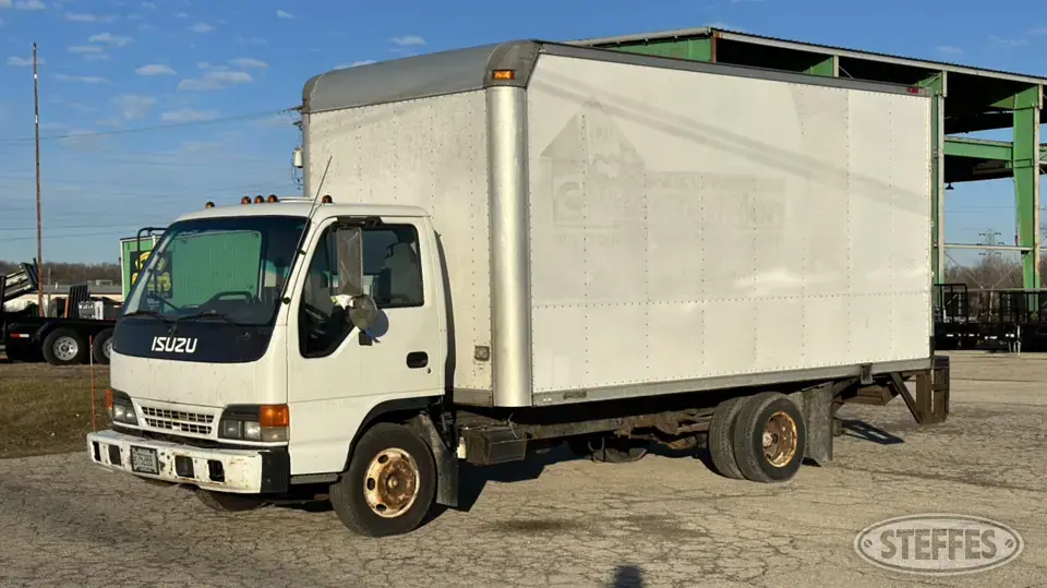 2001 Isuzu Single Axle Boxed Truck