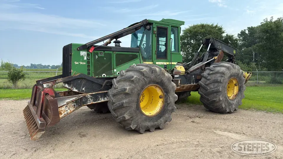 2007 John Deere 648G III Forestry Skidder