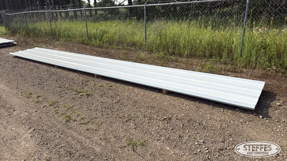 (26) Corrugated steel sheets General Tools and Shop Supply