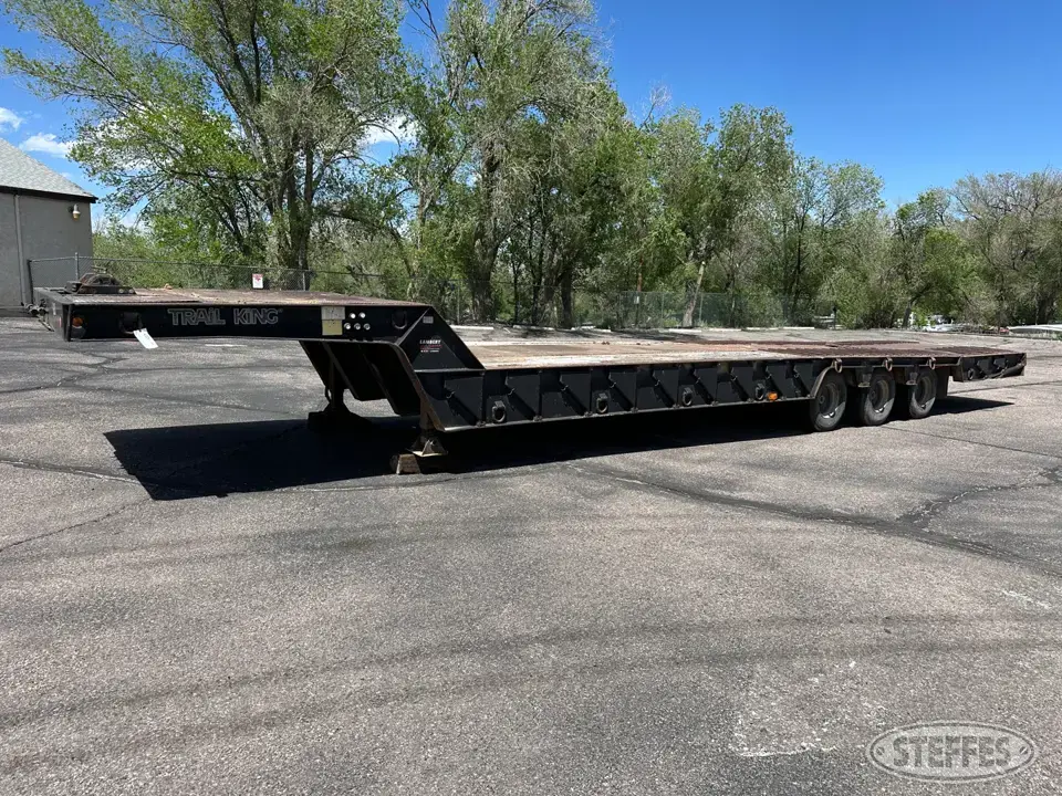 1997 Trail King TK100HT-463 Flatbed Trailer