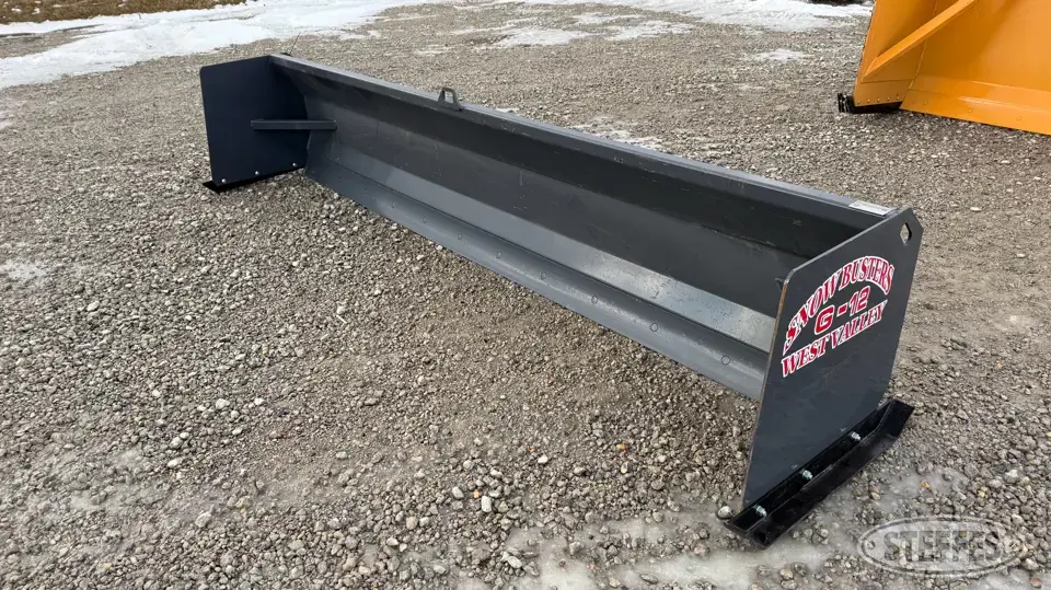2026 Industrias America G12 Skid Steer Snow Pushers and Snowblower
