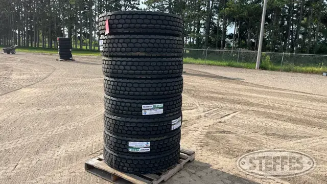 (8) Headway HLD811 11R22.5 tires