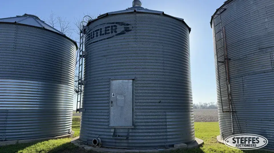 Butler grain bin