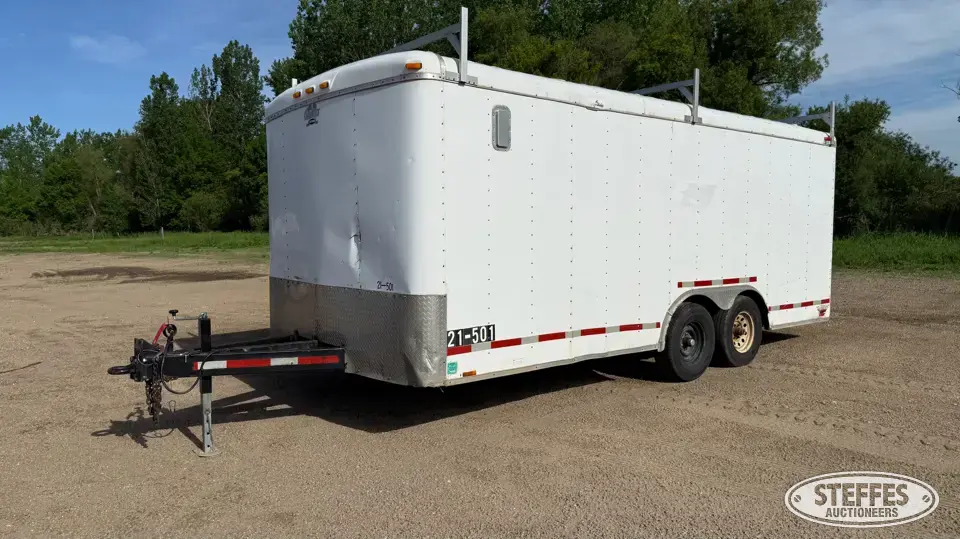2009 Cargo Mate BL818TA3 Enclosed Cargo Trailer