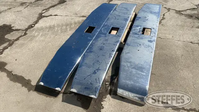 (3) Peterbilt bumpers