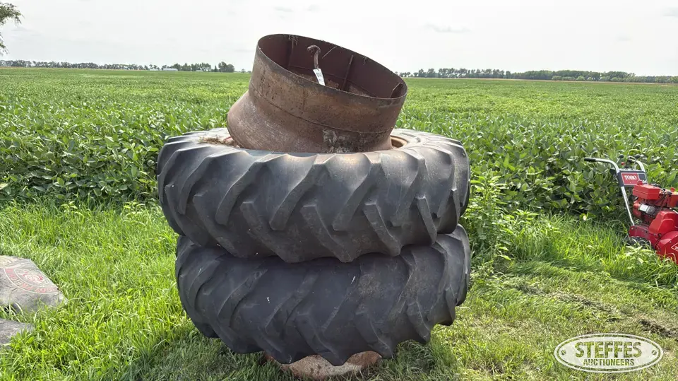 (2) 18.4-38 band duals Tractor-Implement Tire
