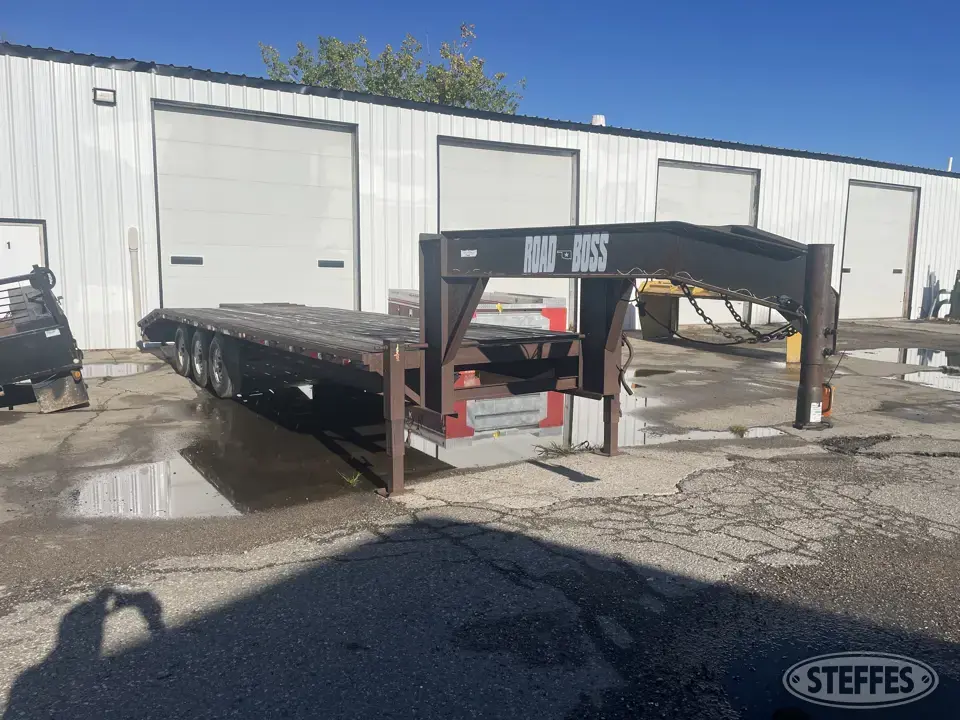 1997 Road Boss Flatbed Trailer