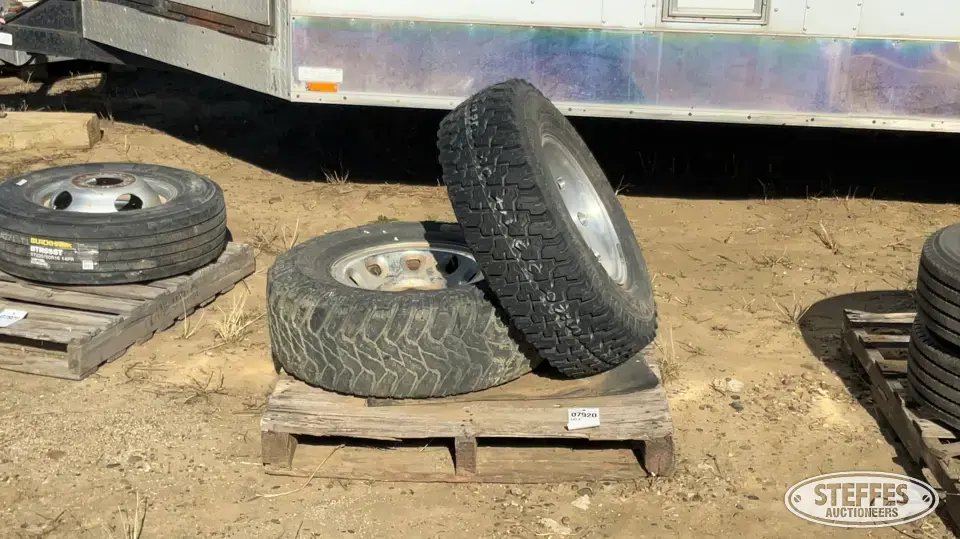 (2) LT265/75R16 tires Passenger-Light Truck Tire