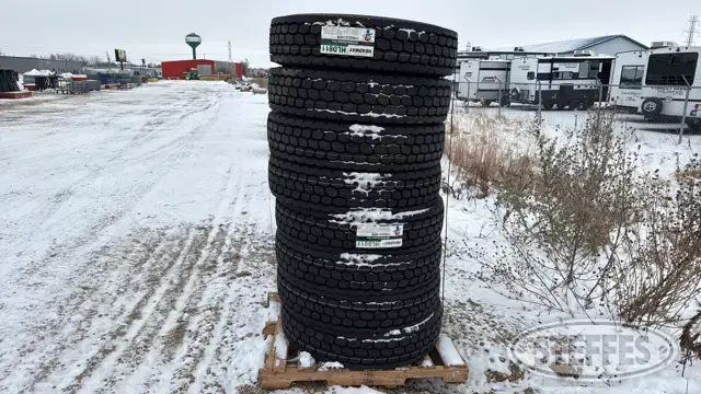 (8) Headway HLD811 11R22.5 tires
