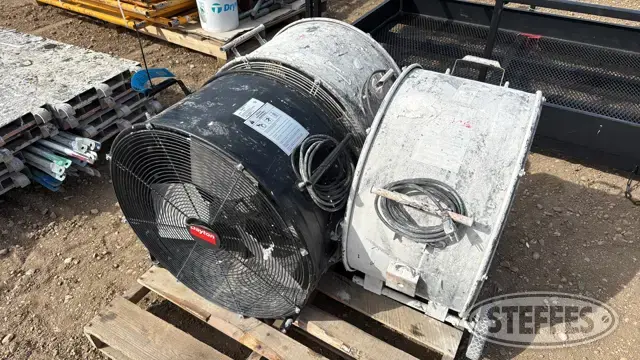 (3) Construction fans