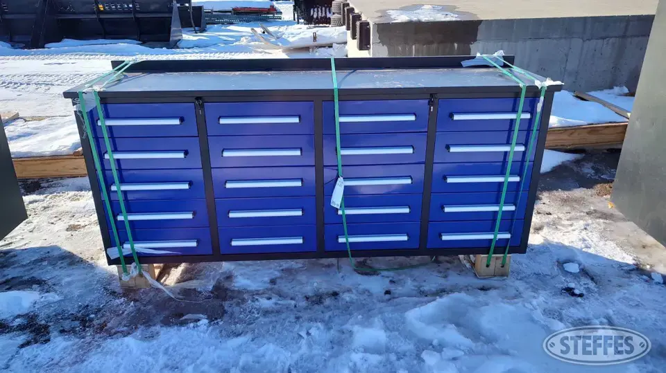 Steelman 7FT-20D-01B Storage and Bench