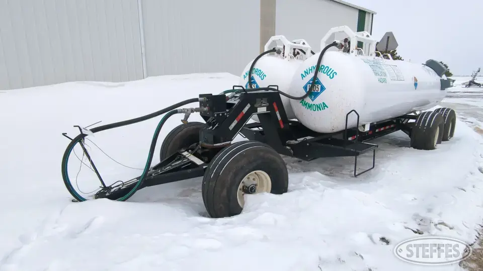 2013 B&B Enterprises Twin Pack NH3 Trailers-Tank