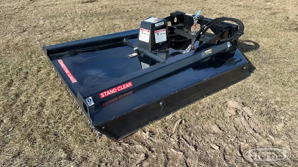 John Deere Worksite Pro RC78B Skid Steer Mowers and Tiller