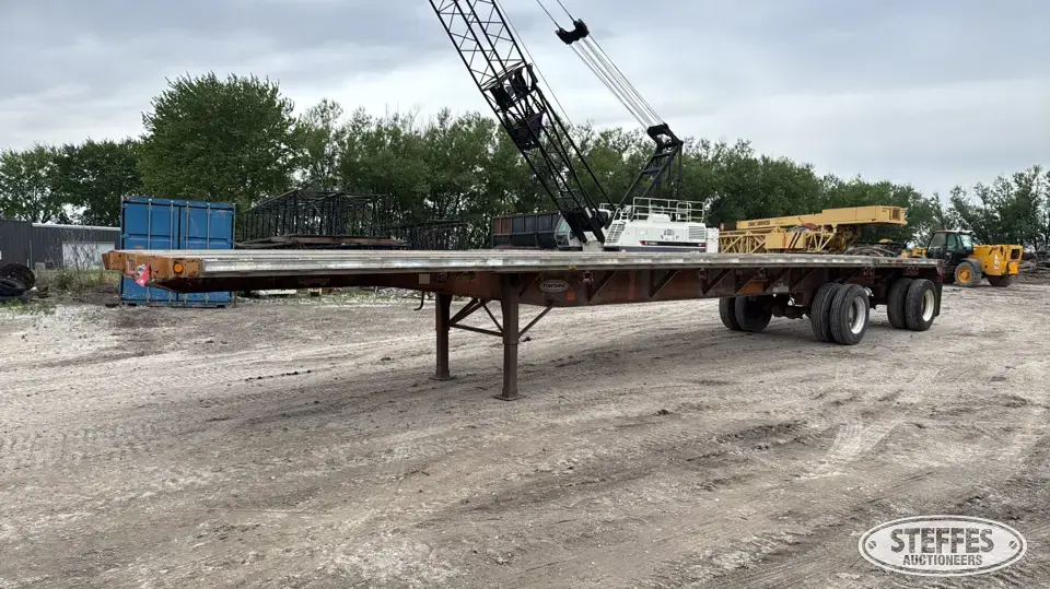 1998 Fontaine LFTW-6 Semi Flatbed Trailer
