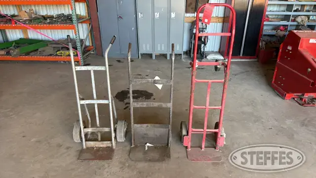 (3) 2-wheel dollies