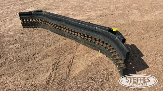 Skid steer snow pusher
