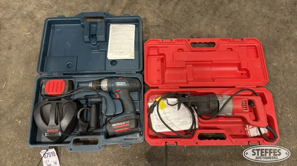 Sawzall & Drill Power Tool