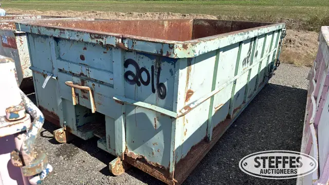 18 yd. roll-off dumpster
