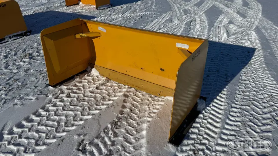 West Valley SP06 Skid Steer Snow Pushers and Snowblower