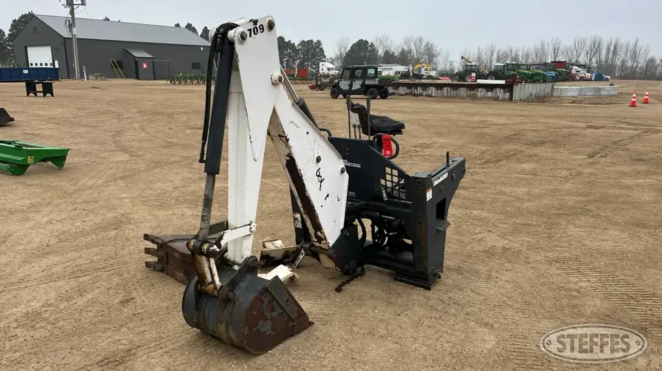 Bobcat 709 Skid Steer Backhoe
