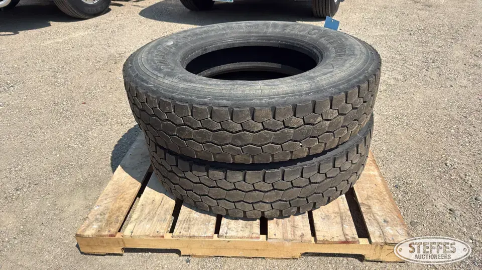 (2) 11R22.5 tires Truck Tire