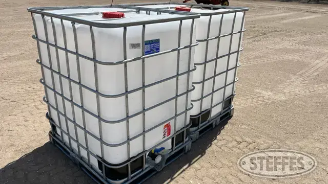 (2) Poly totes