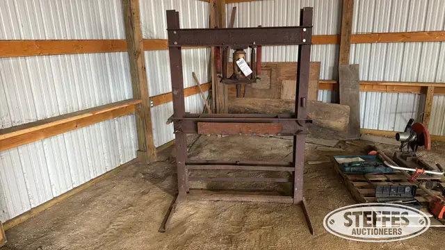 Shop-built shop press