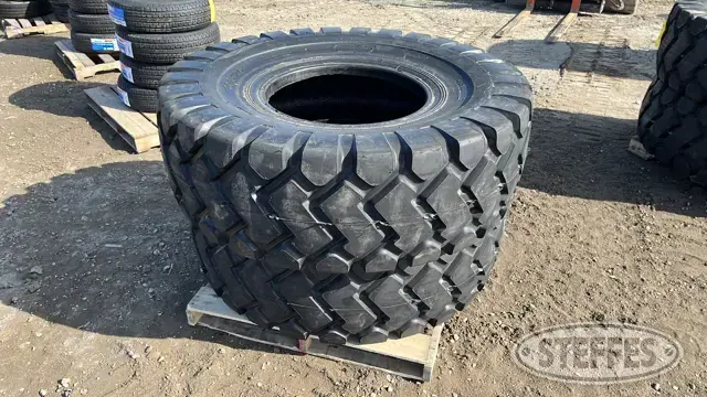 (2) Beaver 20.5-25 tires