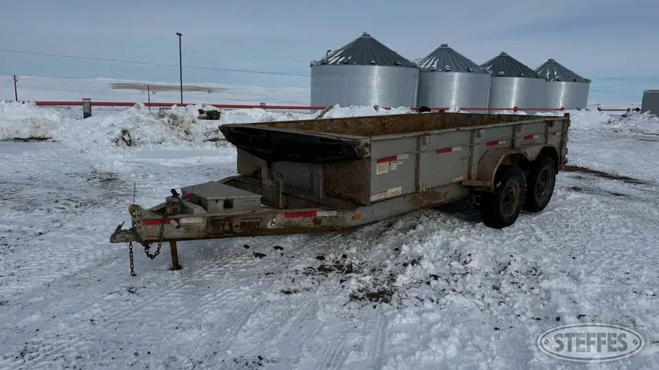 2014 Diamond C Bumper Dump Trailer