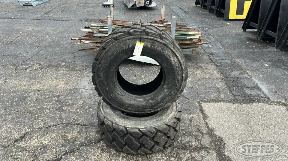 (2) 14-17.5 Tires Tractor-Implement Tire
