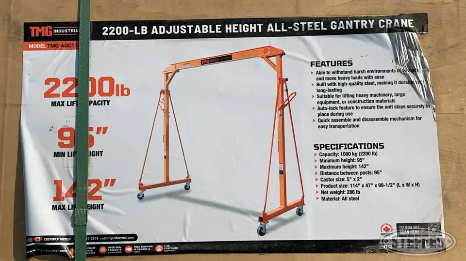 2024 TMG AGC11 Specialty Tool