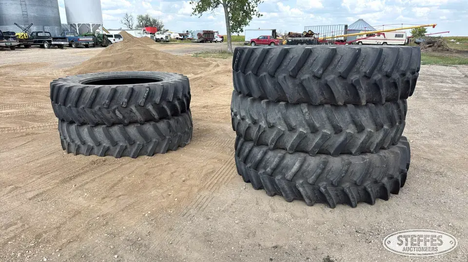 (5) Firestone 520/85R46 tires Tractor-Implement Tire