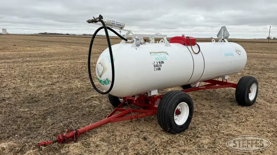 Trinity 1,000 gal. NH3 tank NH3 Trailers-Tank