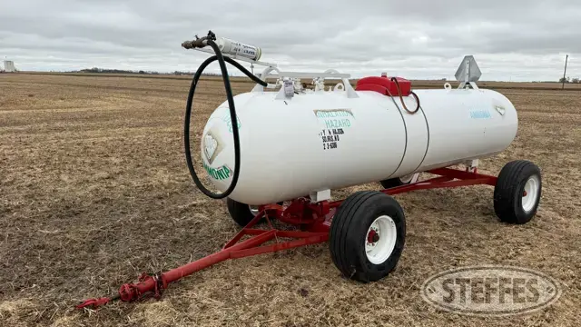 Trinity 1,000 gal. NH3 tank
