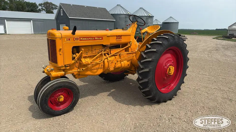 1955 Minneapolis Moline ZB Collectible Tractor