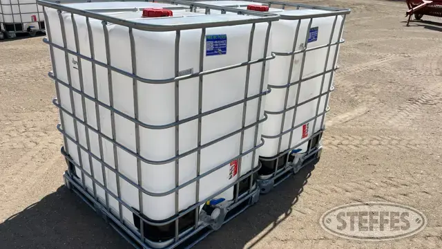 (2) Poly totes