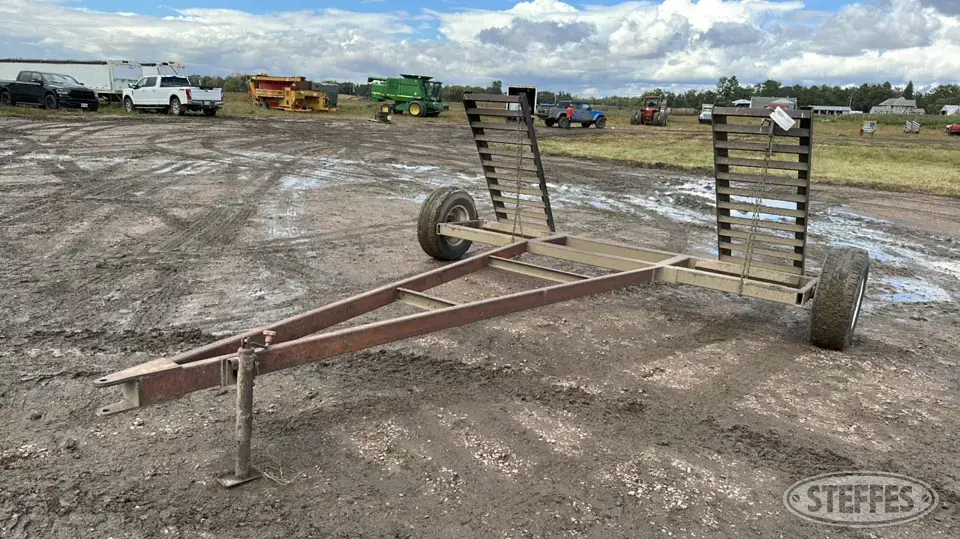 Shop-Built Ag-Combine-Sprayer Trailer