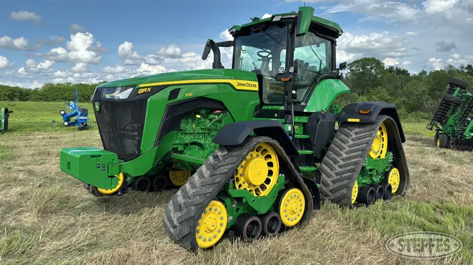 2021 John Deere 8RX 370 Track Tractor