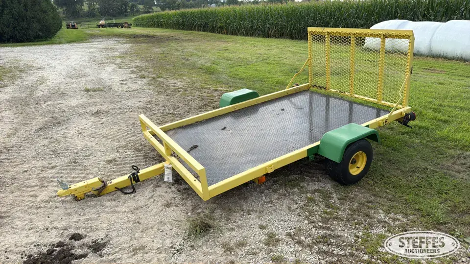 Shop-built utility trailer