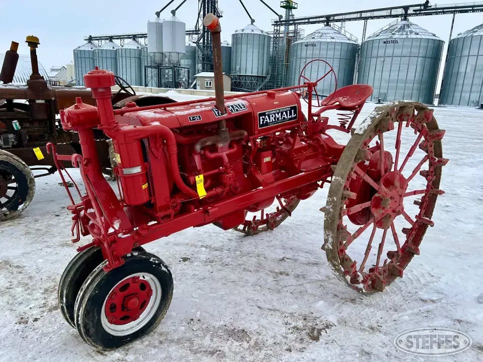 McCormick Deering Farmall F-20 Collectible Tractor