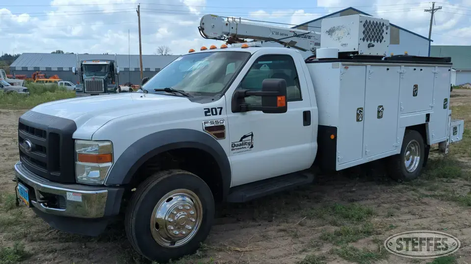 2009 Ford F550 Service Utility Truck