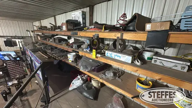 Contents of shelves