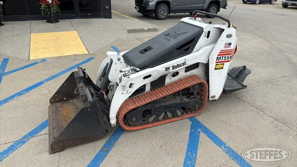2013 Bobcat MT55 Walk-Behind Skid Steer