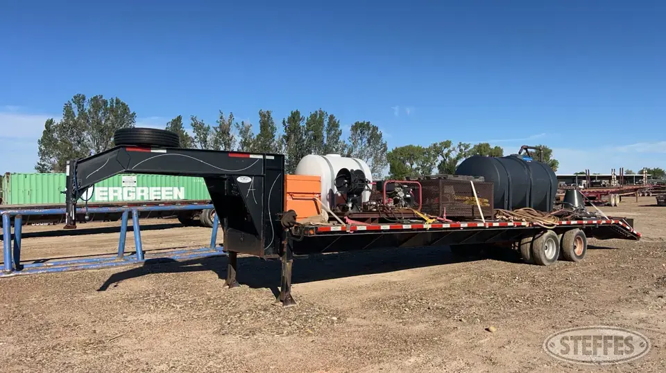 2012 ABU Flatbed Trailer