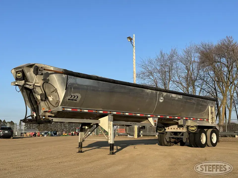 2018 Mac Macsimizer End Dump Trailer