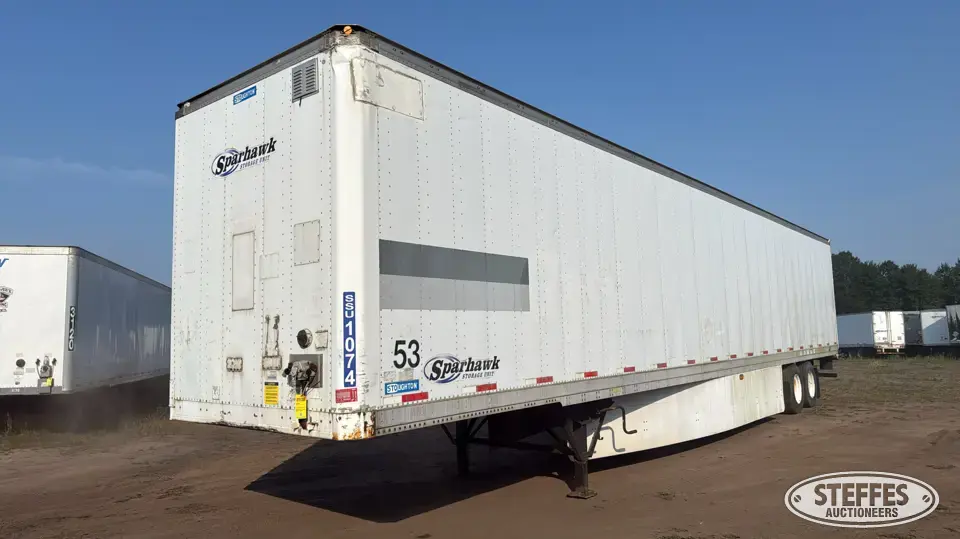 2006 Stoughton AVW-535T-S-C-AR Van Trailer