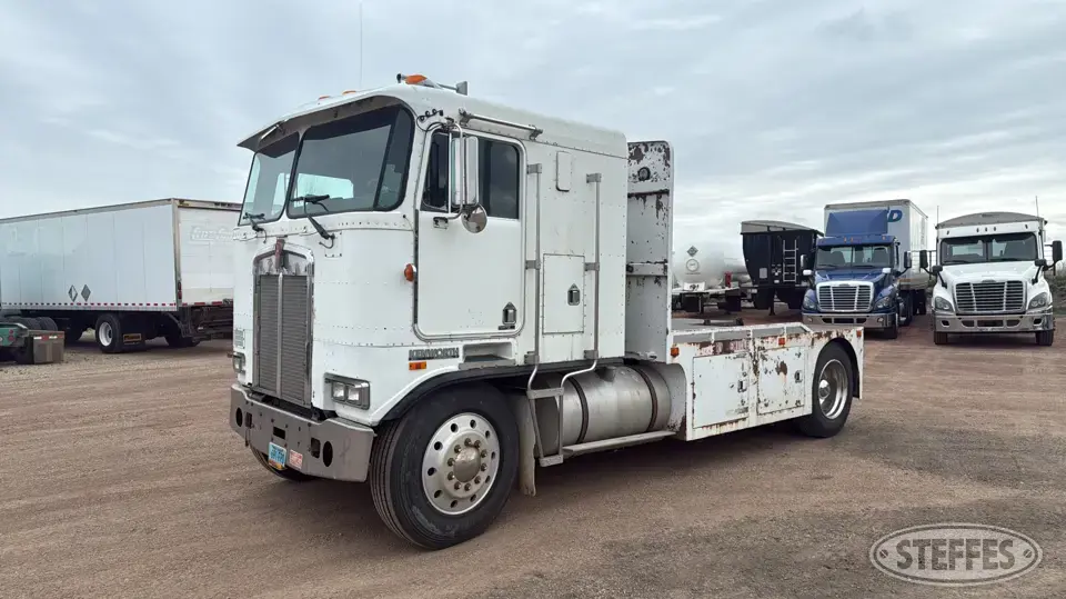 1985 Kenworth K100E Cabover Truck with Sleeper