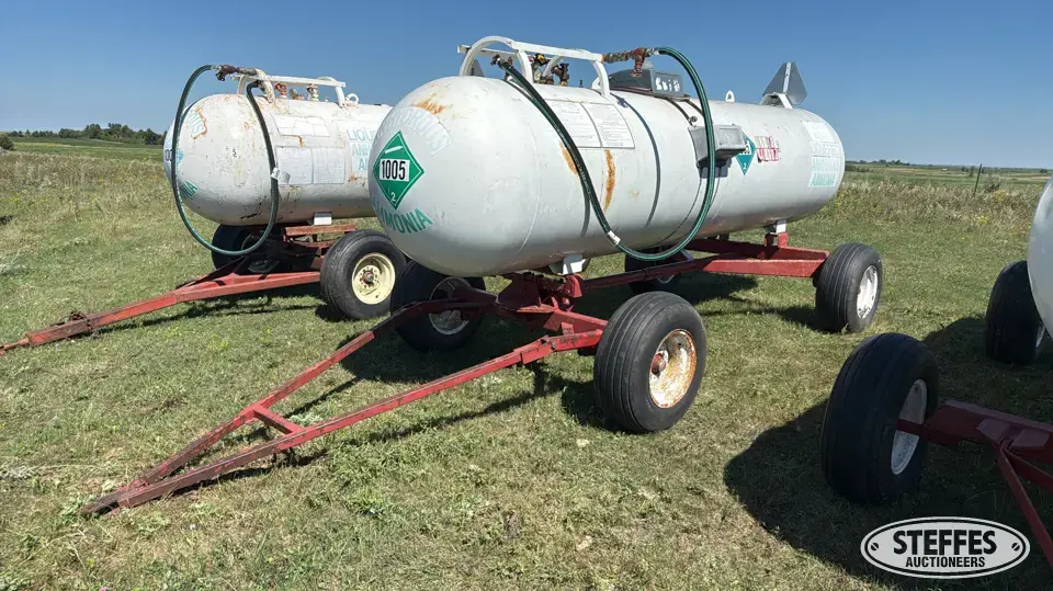 Trinity 1,000 gal. NH3 tank NH3 Trailers-Tank
