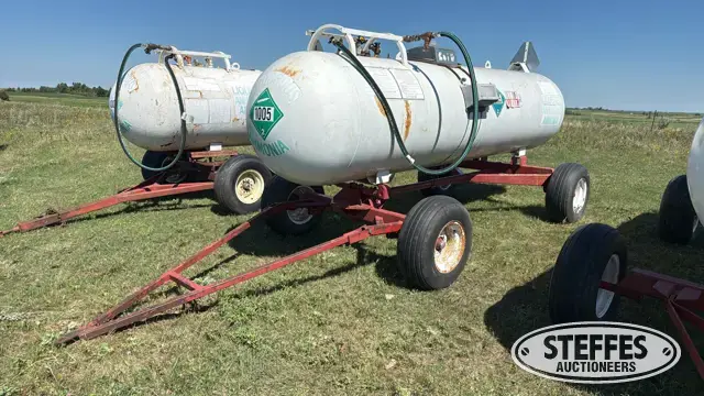 Trinity 1,000 gal. NH3 tank