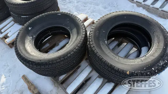 (4) Durun ST235/80R16 trailer tires
